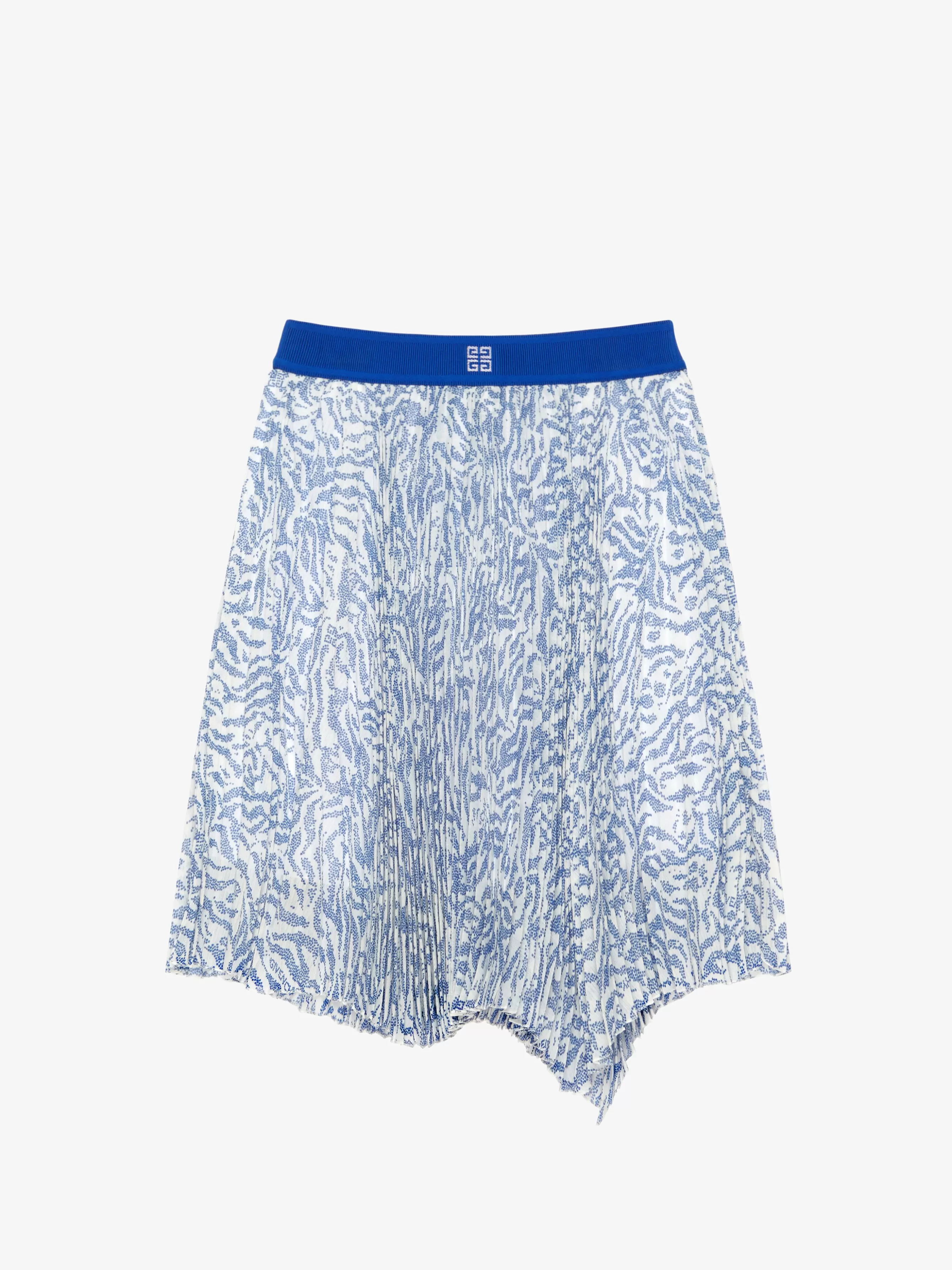 GIVENCHY Girl (4 to 12 years)-Asymmetrical skirt in zebra veil