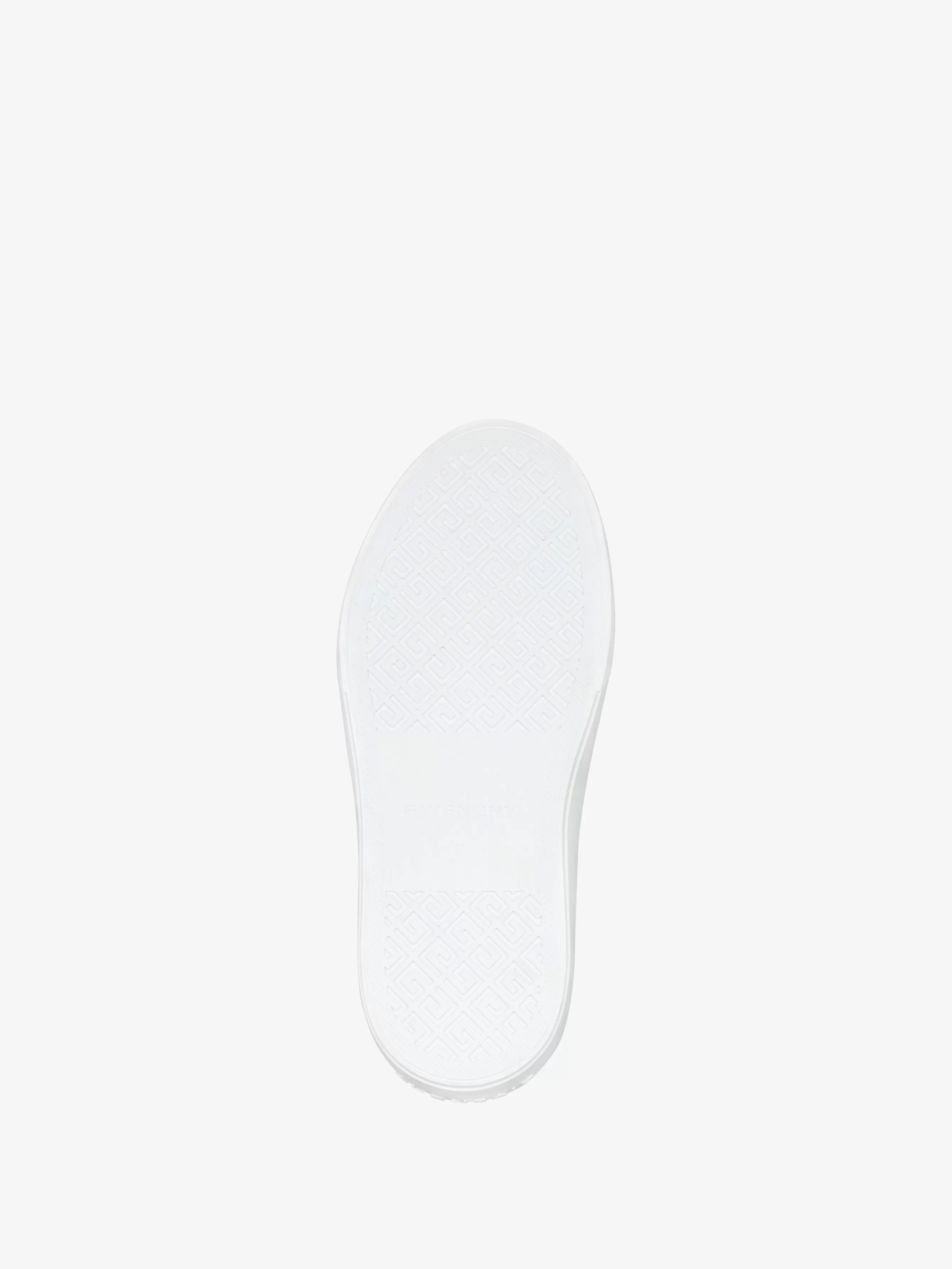 Sale GIVENCHY Shoes-City platform sneakers in leather with Love print