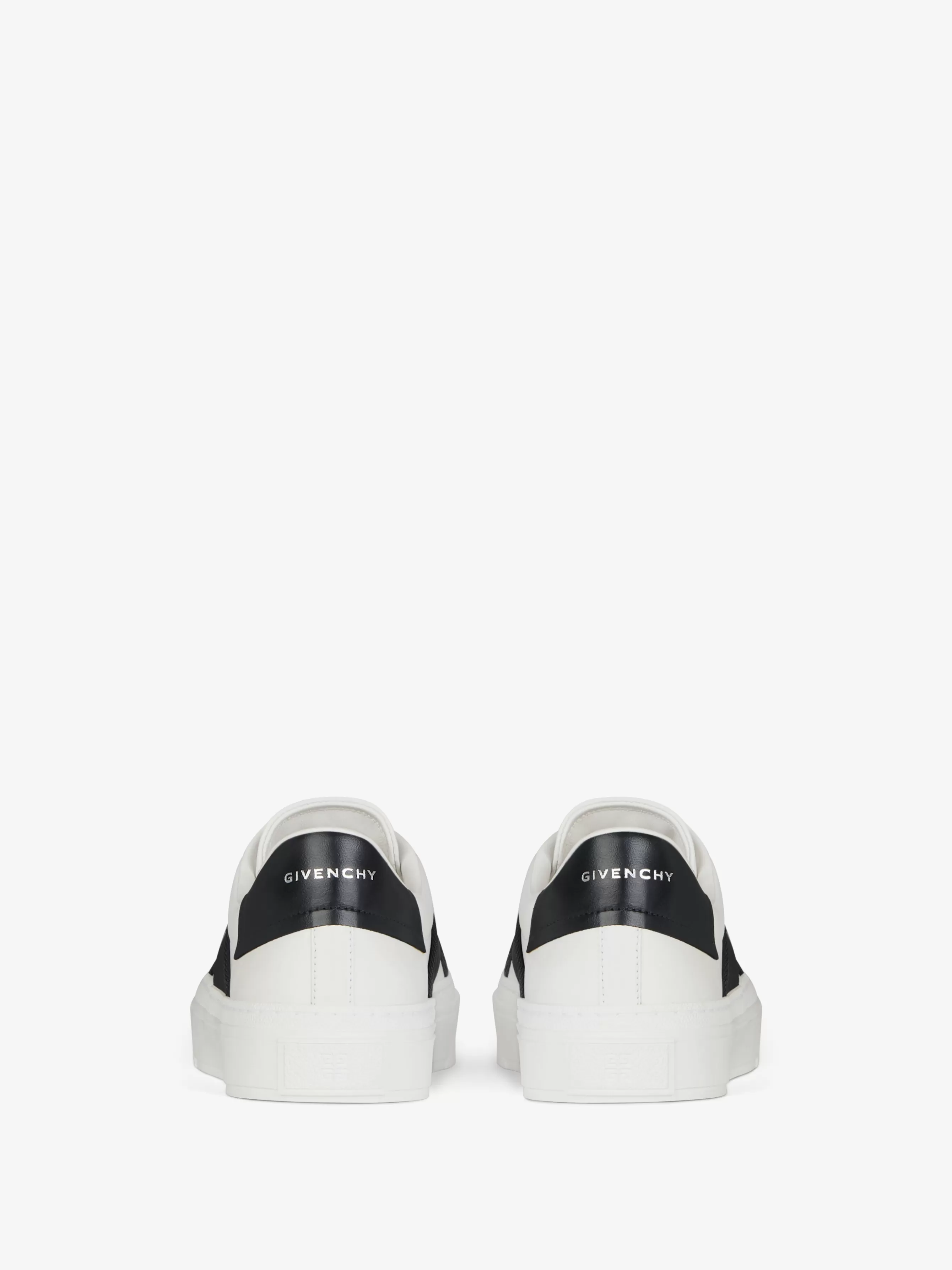 Sale GIVENCHY Shoes-City Sport sneakers in leather with double webbing strap