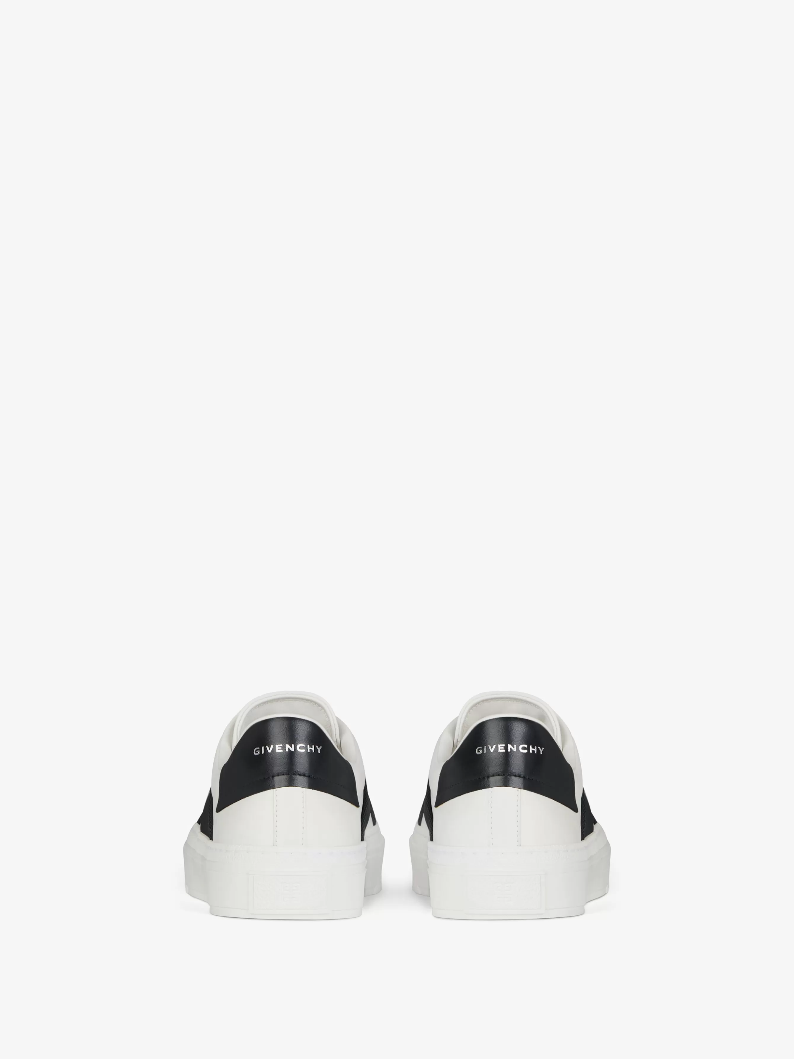 Sale GIVENCHY Shoes-City Sport sneakers in leather with double webbing strap