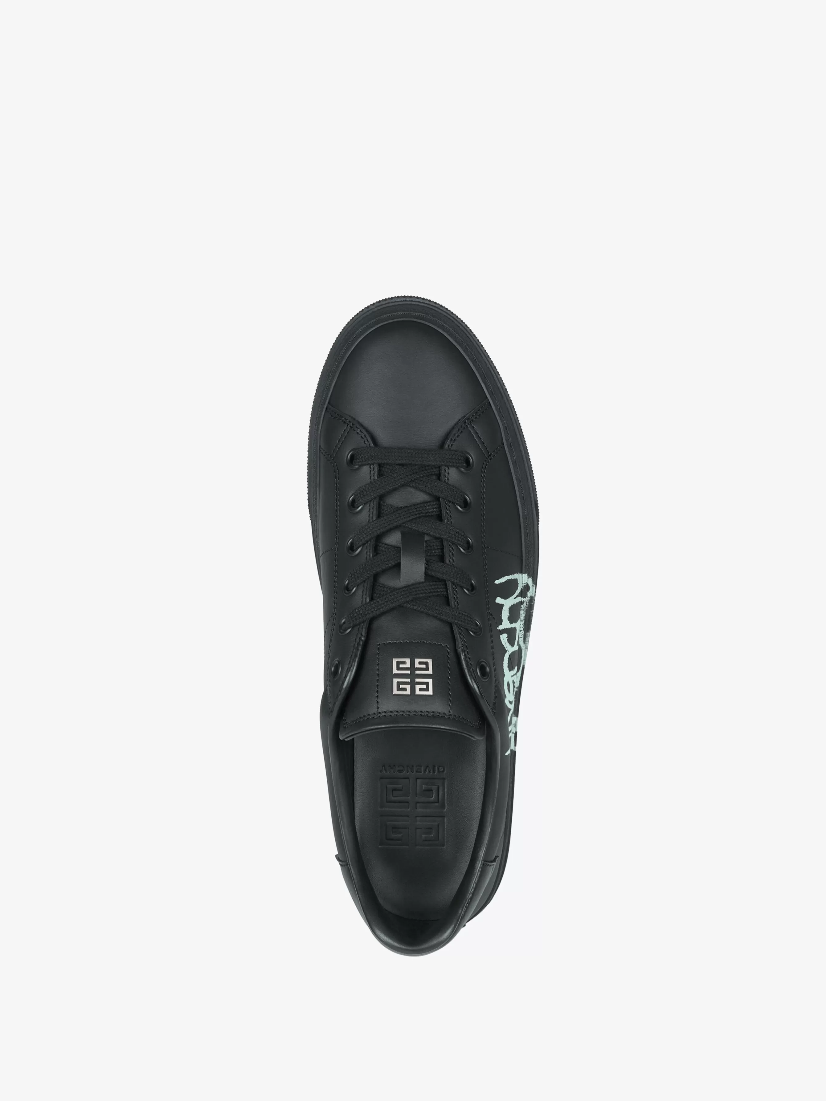 Sale GIVENCHY Shoes-City Sport sneakers in leather with Infinity print