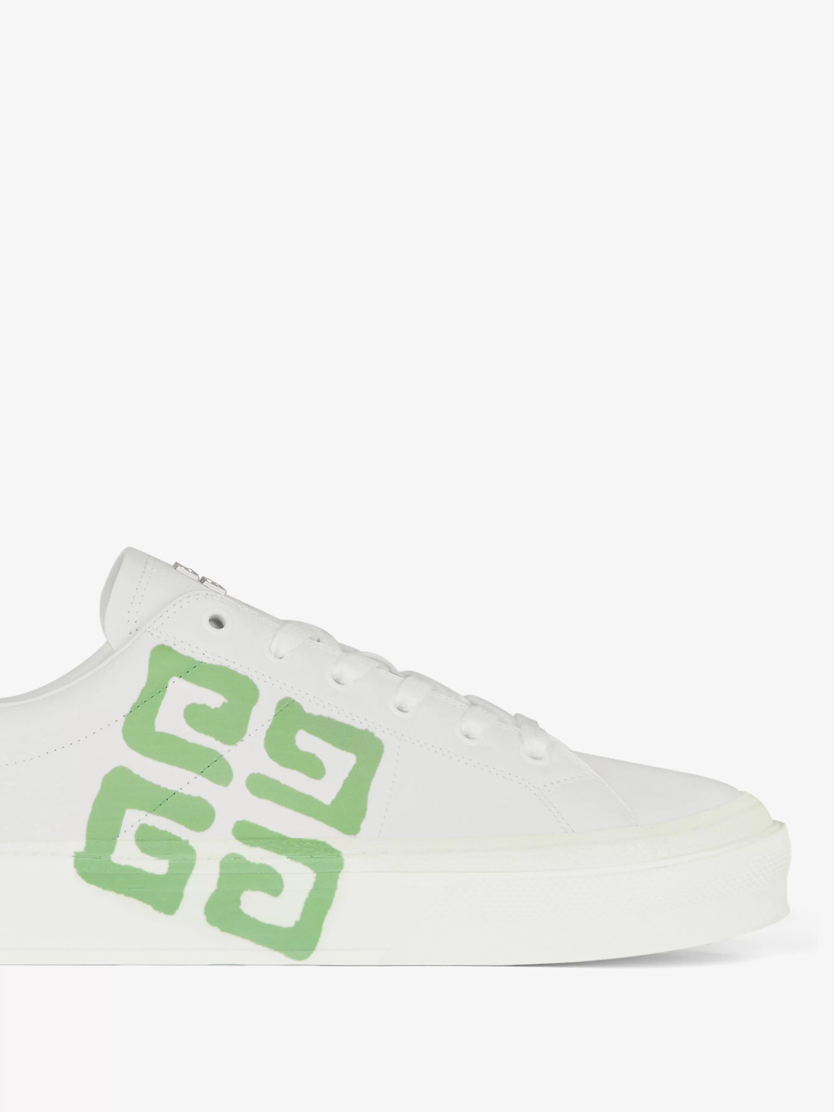 Sale GIVENCHY Shoes-City Sport sneakers in leather with tag effect 4G print