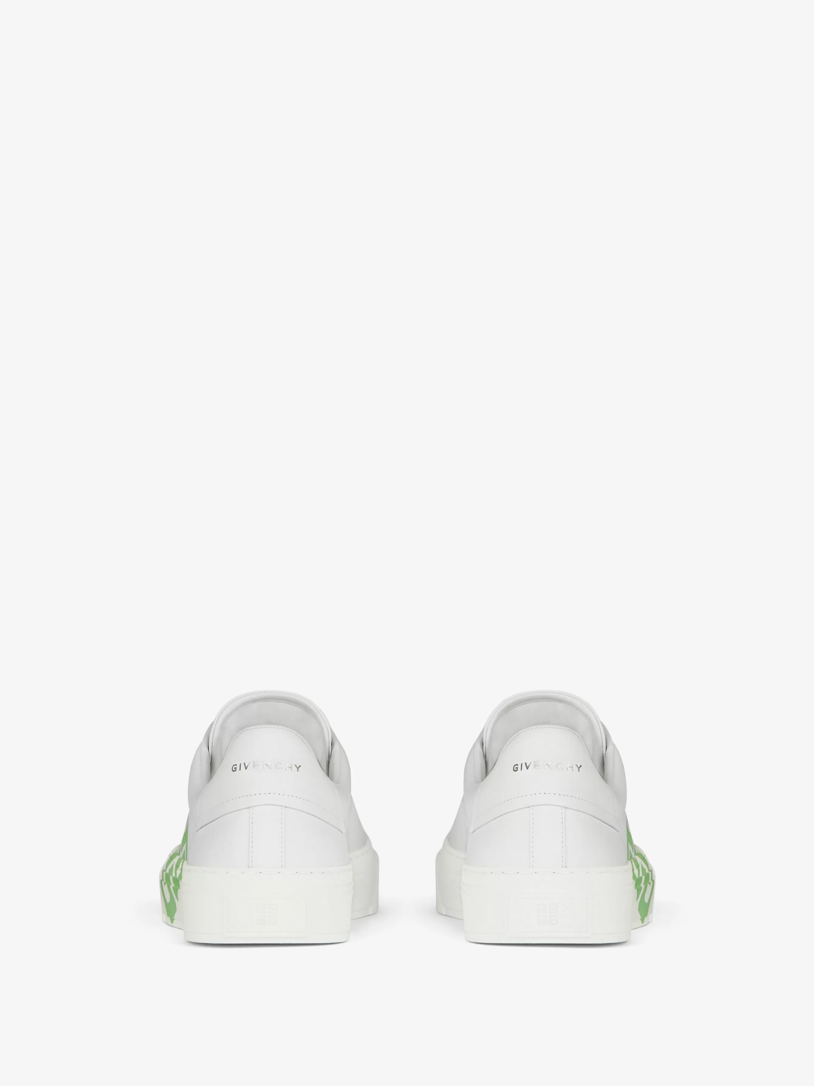Sale GIVENCHY Shoes-City Sport sneakers in leather with tag effect 4G print