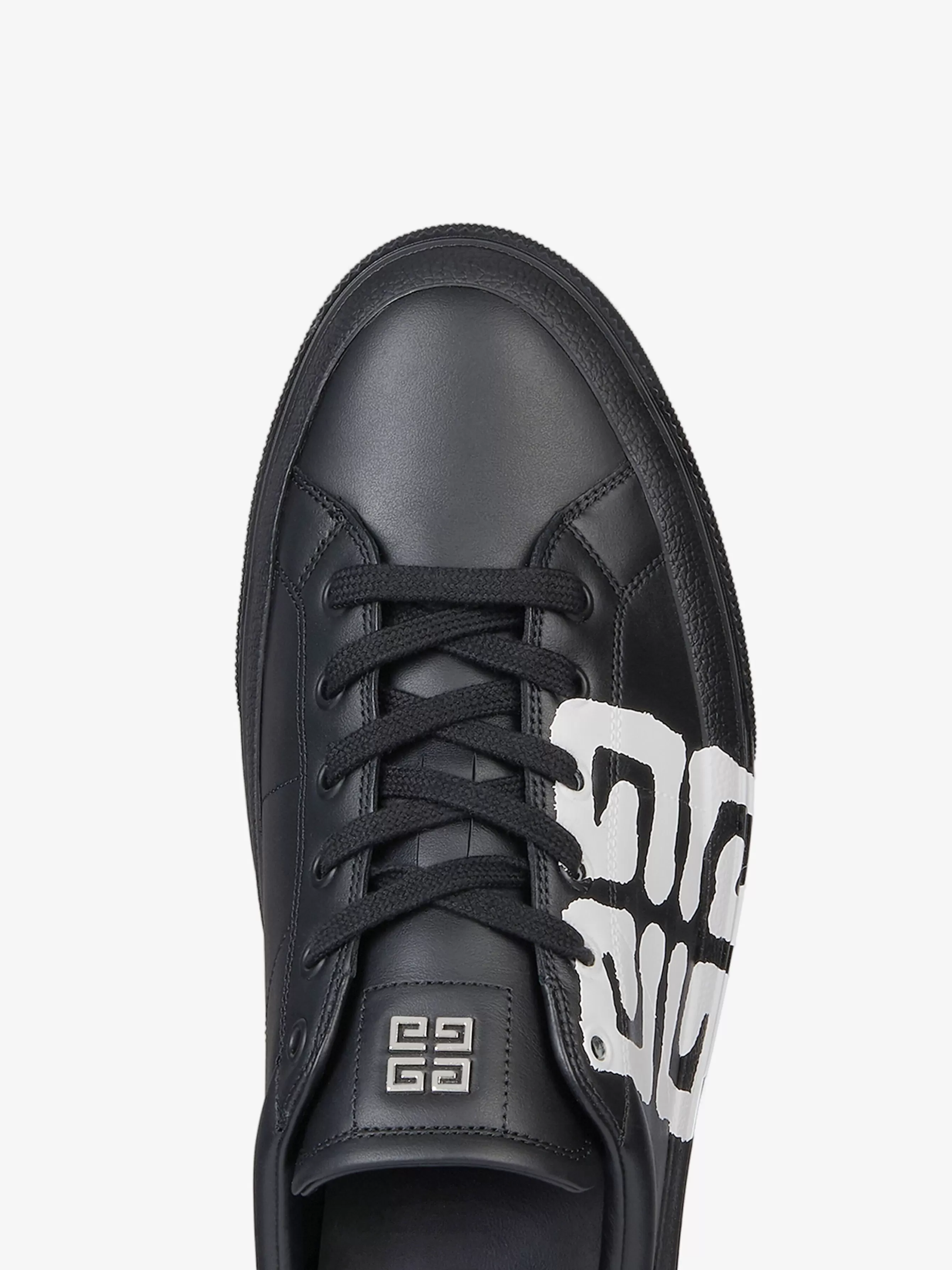 Men GIVENCHY City | Sneakers-City Sport sneakers in leather with tag effect 4G print