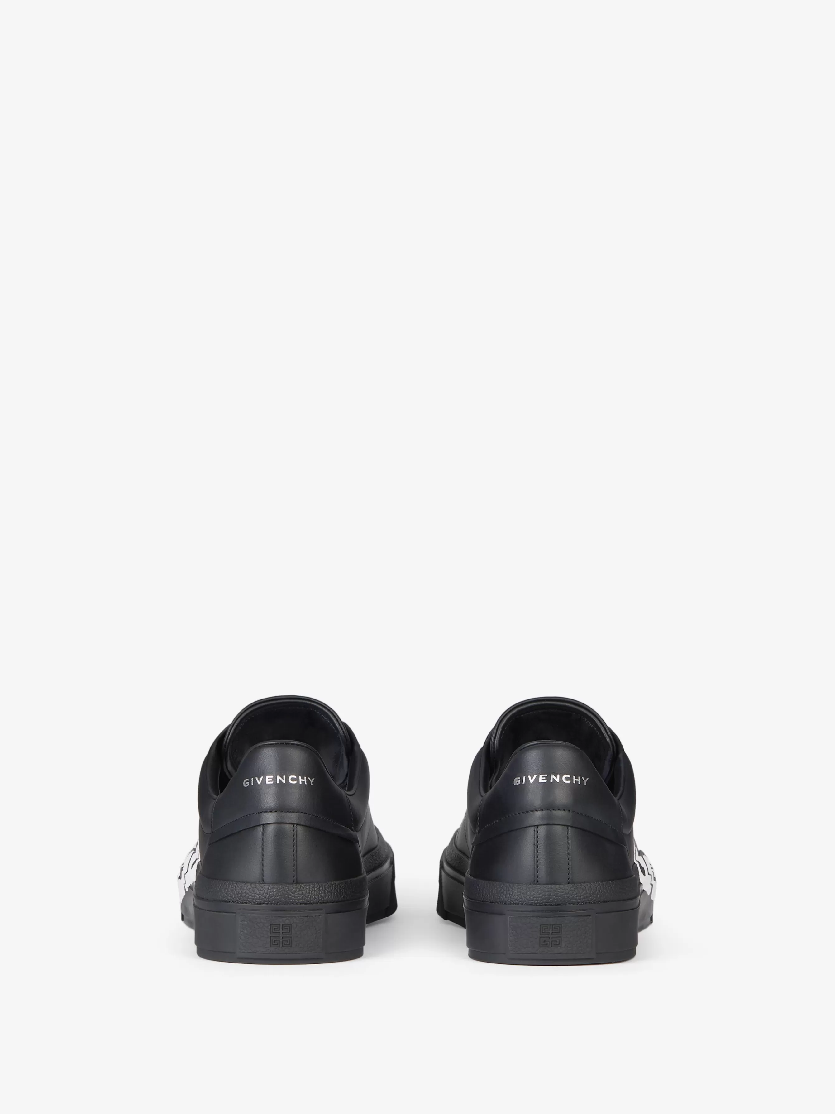 Men GIVENCHY City | Sneakers-City Sport sneakers in leather with tag effect 4G print