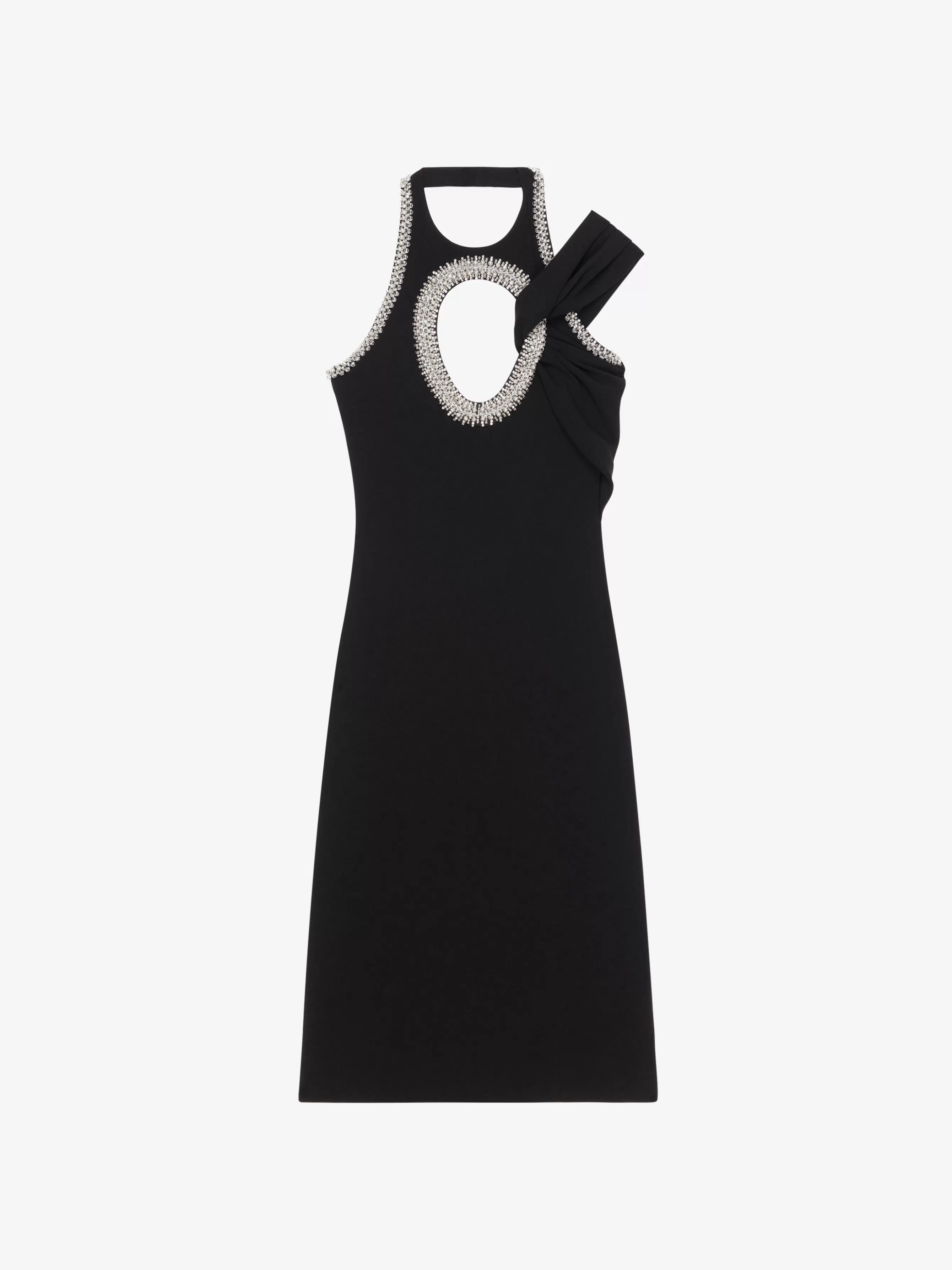 Sale GIVENCHY Dresses-Evening dress in crepe and satin with pearls and crystals