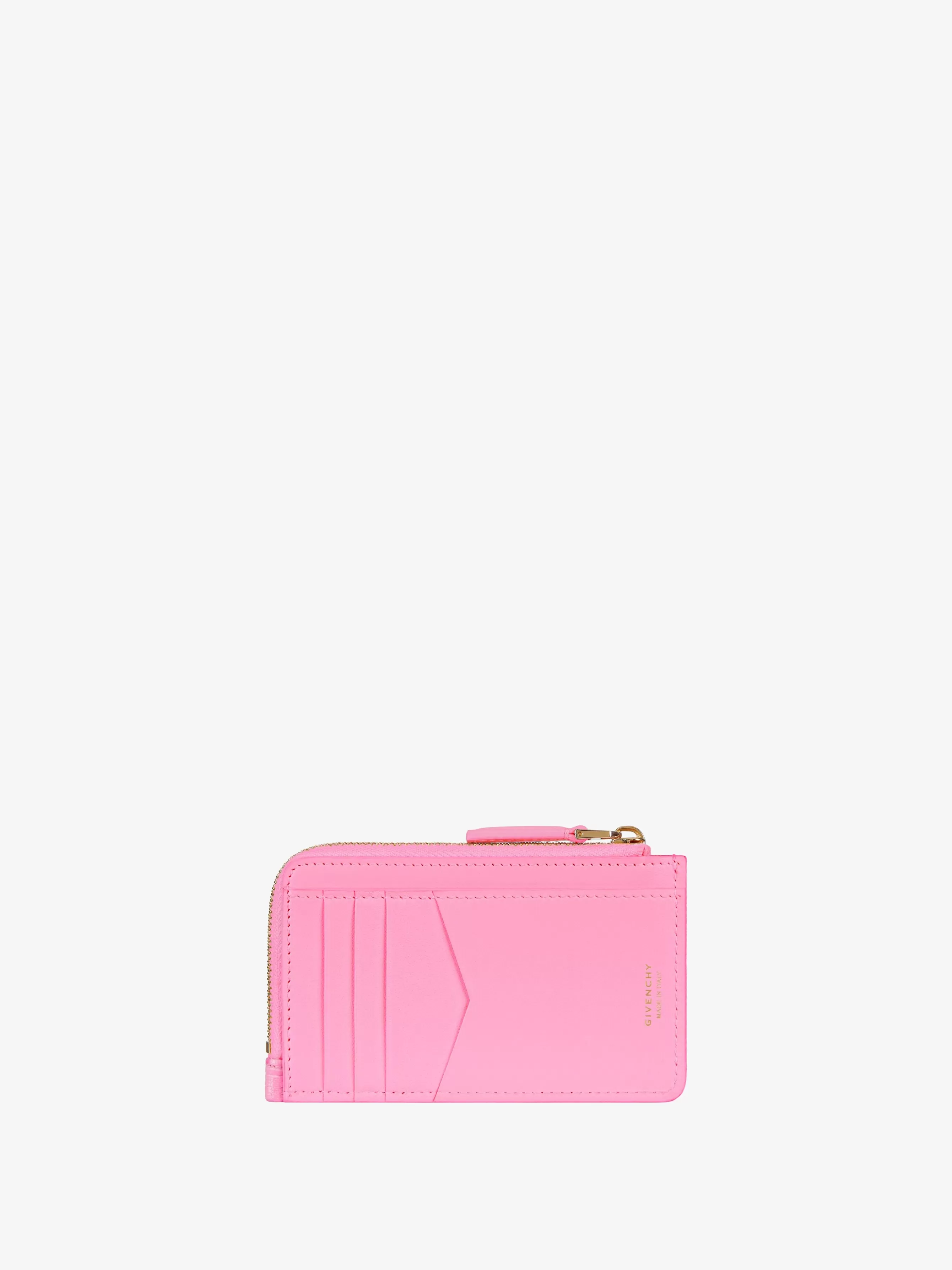 Sale/Women GIVENCHY Jewels & Accessories | Bags & Leather Goods-G-Cut cardholder in 4G coated canvas and leather