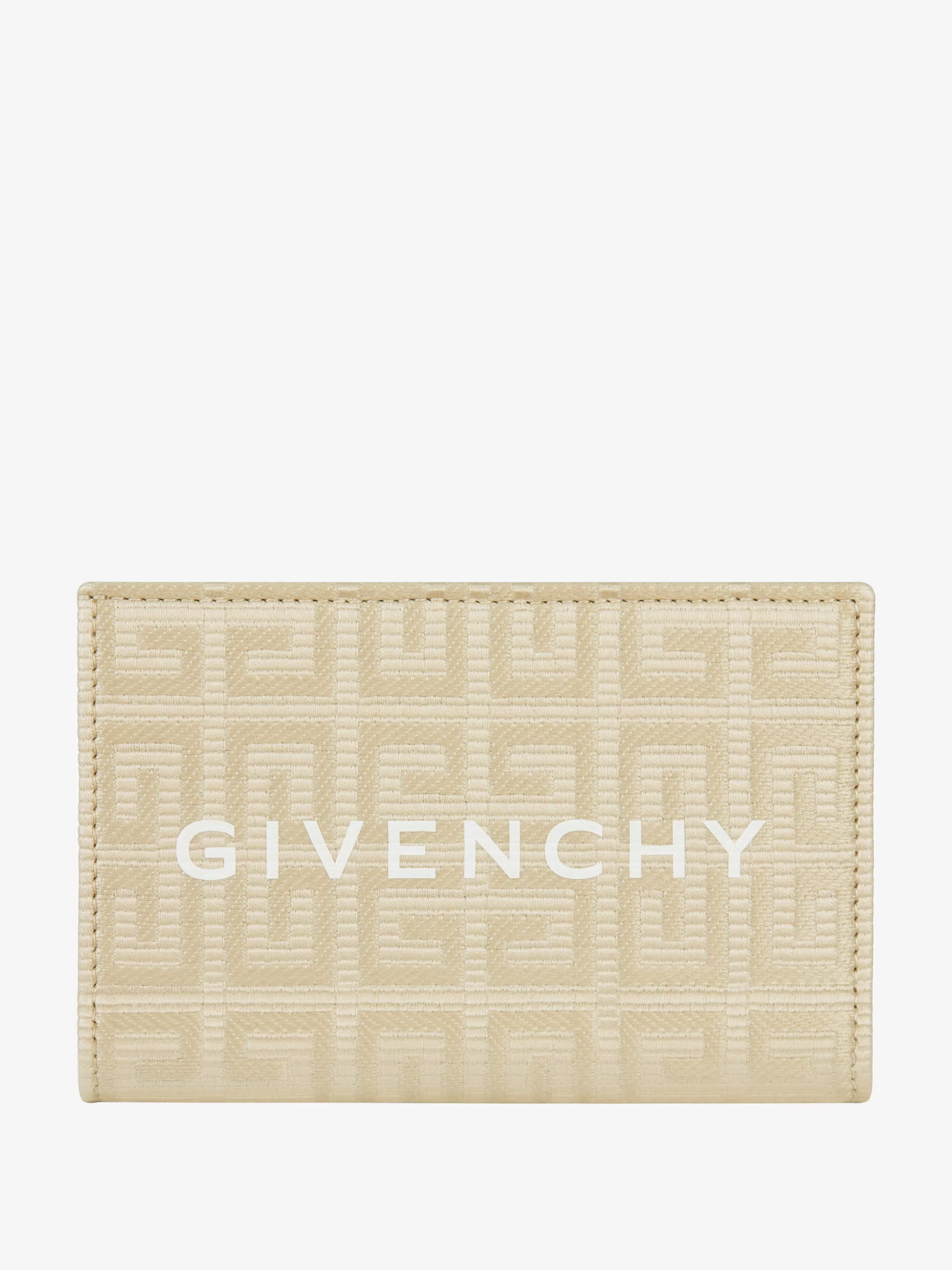 Sale/Women GIVENCHY Bags & Leather Goods | Small Leather Goods-Giv Cut bifold wallet in 4G coated canvas and leather