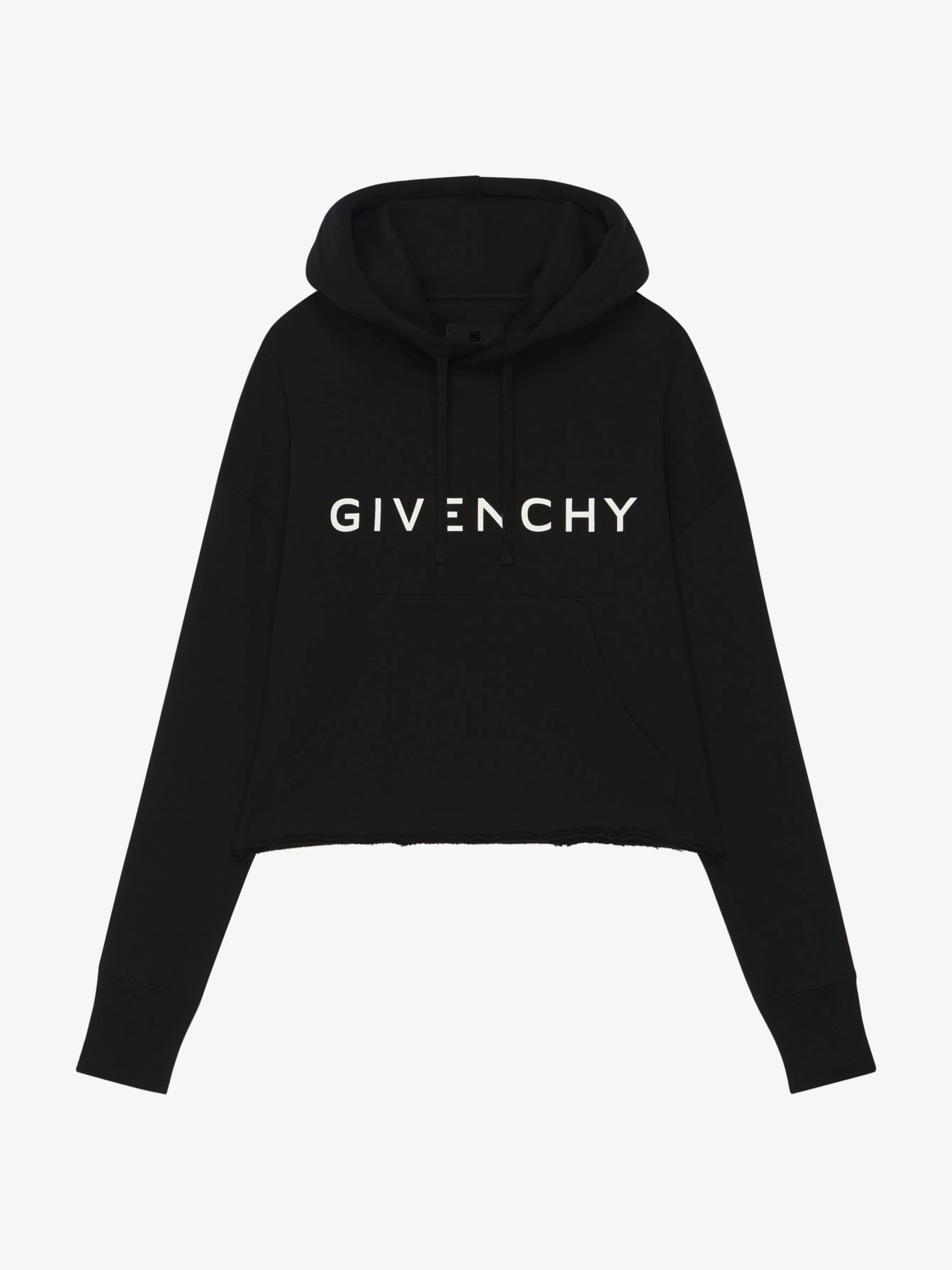 Sale GIVENCHY Pulls & Sweatshirts- Archetype cropped hoodie in fleece
