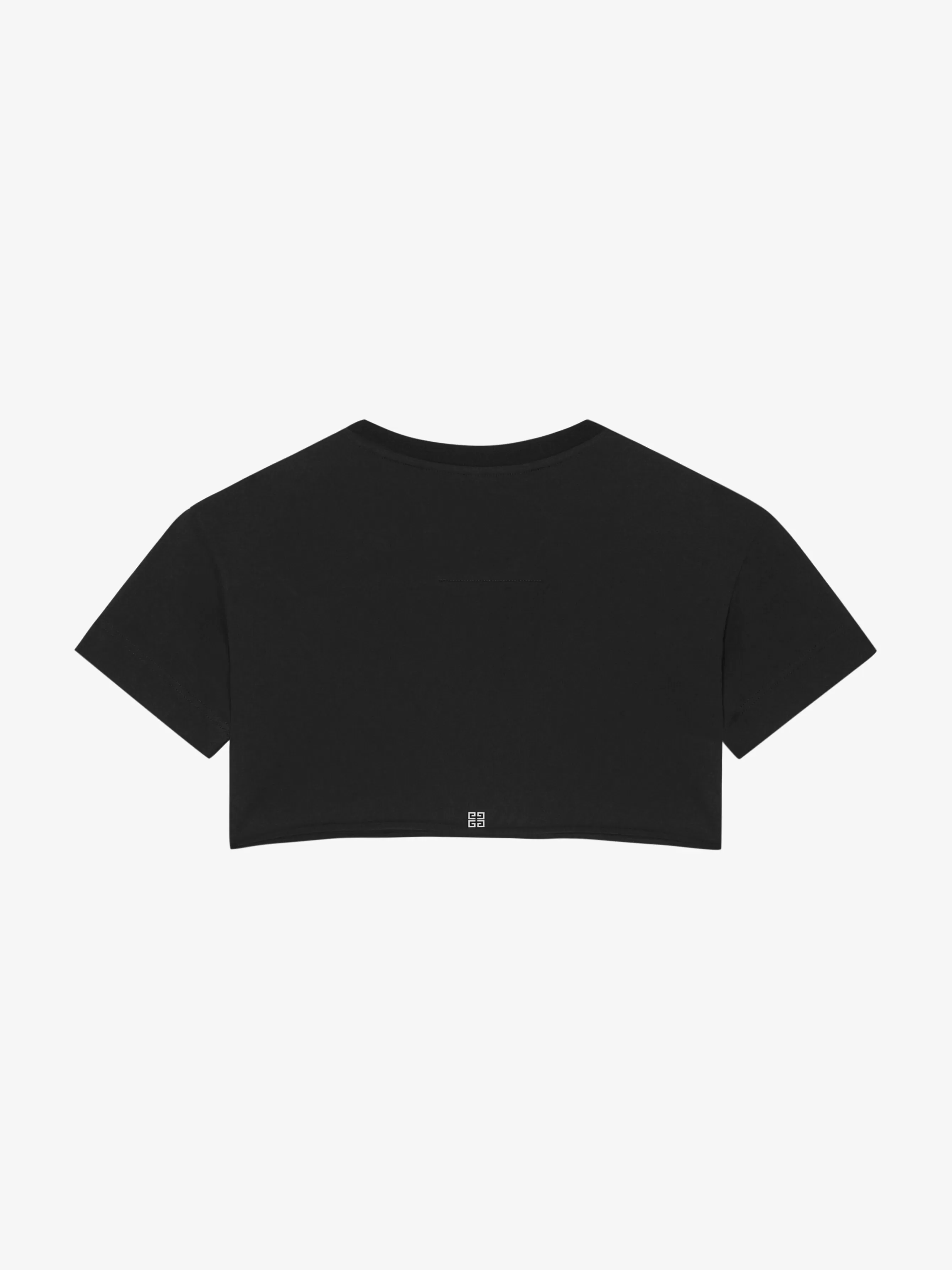 GIVENCHY T-Shirts- Archetype cropped t-shirt in cotton