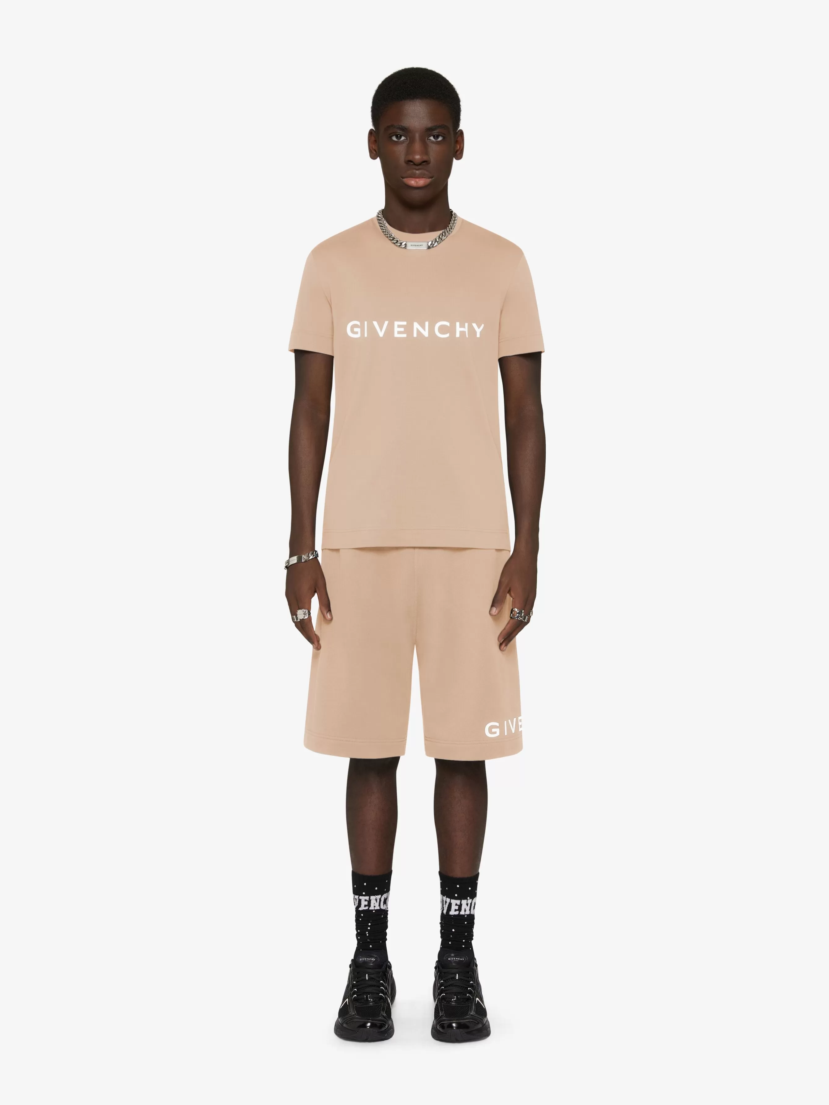 GIVENCHY T-Shirts- Archetype slim fit t-shirt in cotton