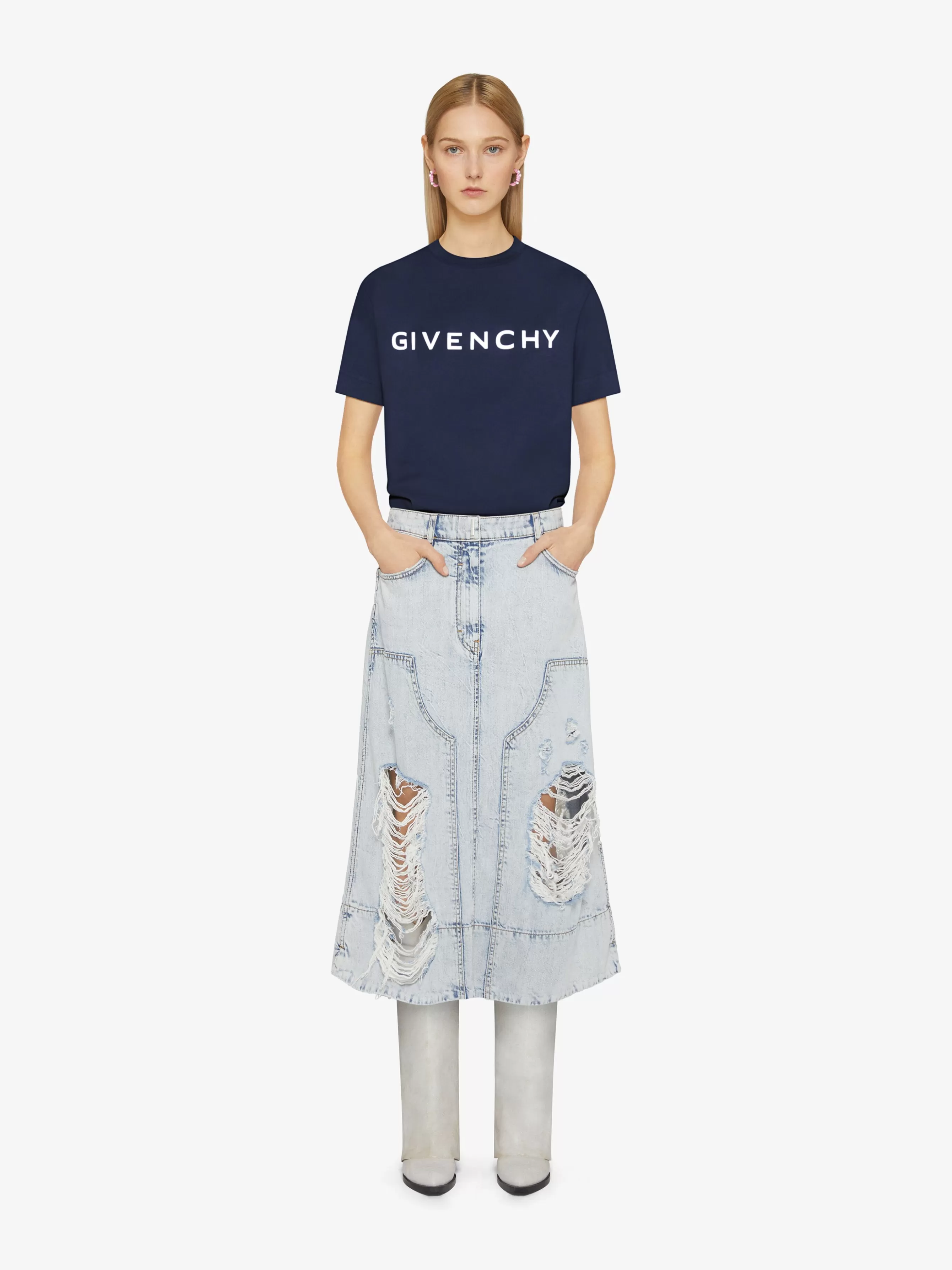 GIVENCHY T-Shirts- Archetype t-shirt in cotton