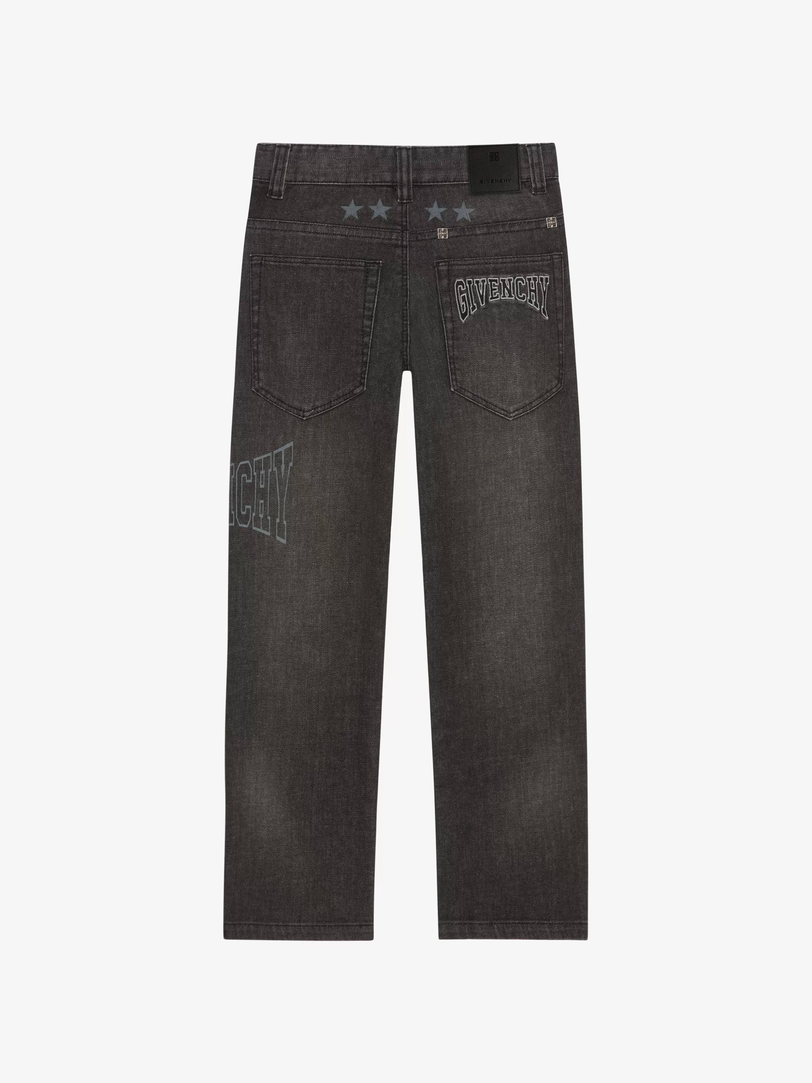 GIVENCHY Boy (4 to 12 years)- College baggy jeans in denim