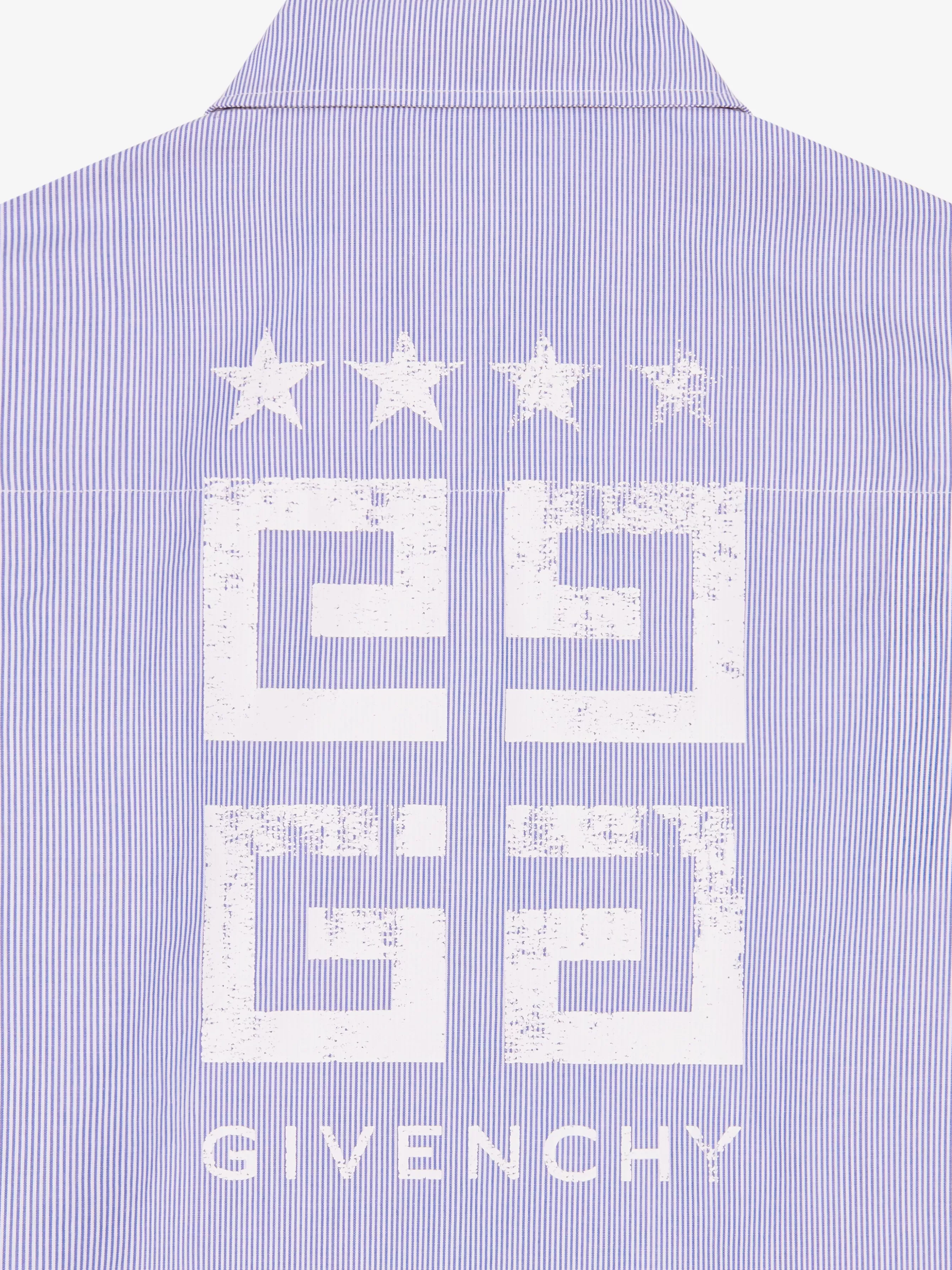 Men GIVENCHY Frozen Capsule | Boy (4 to 12 years)- College shirt and shorts with stripes set