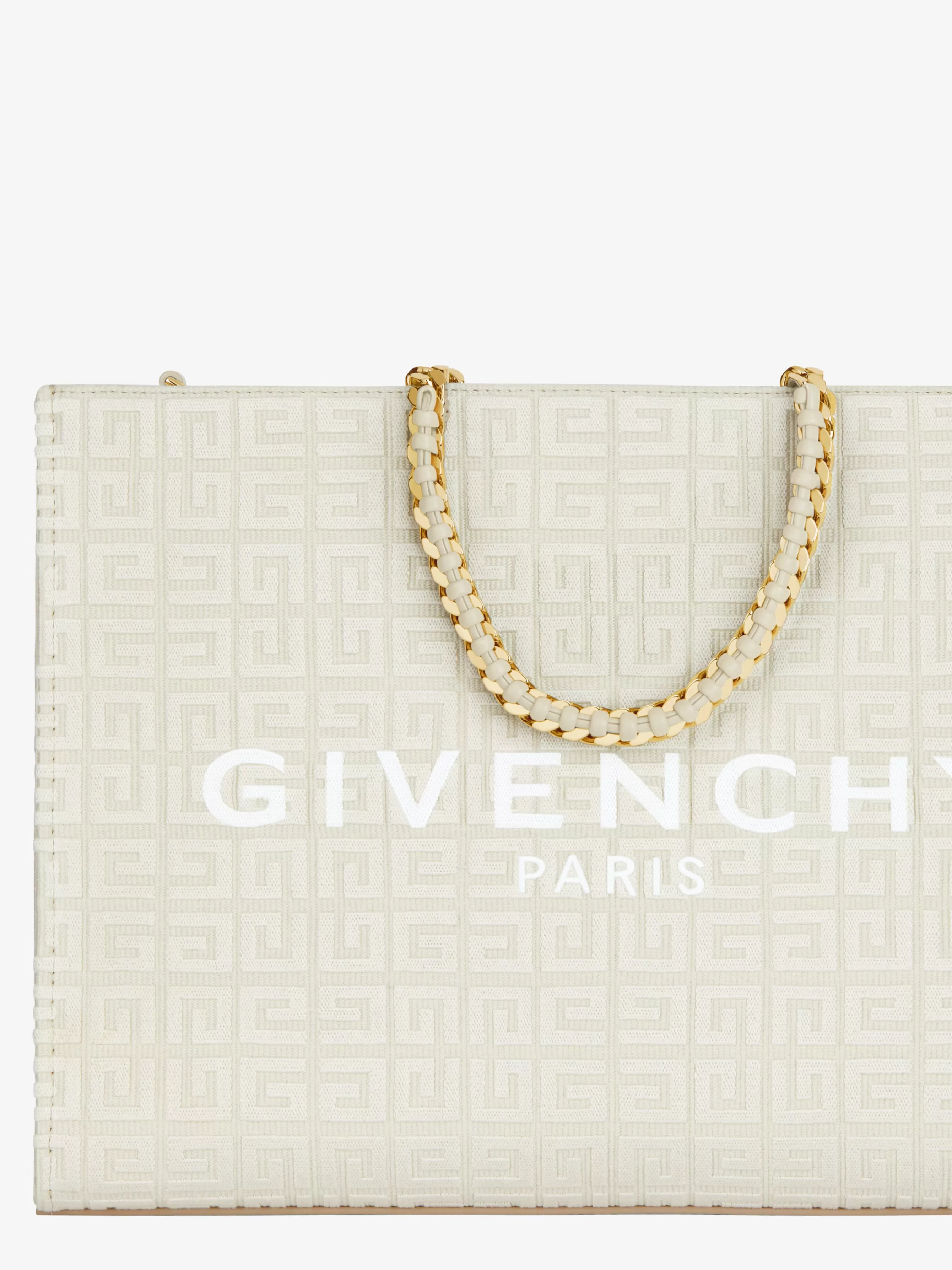 Sale/Women GIVENCHY Bags & Leather Goods | G-Tote-Medium G-Tote shopping bag in 4G embroidered canvas