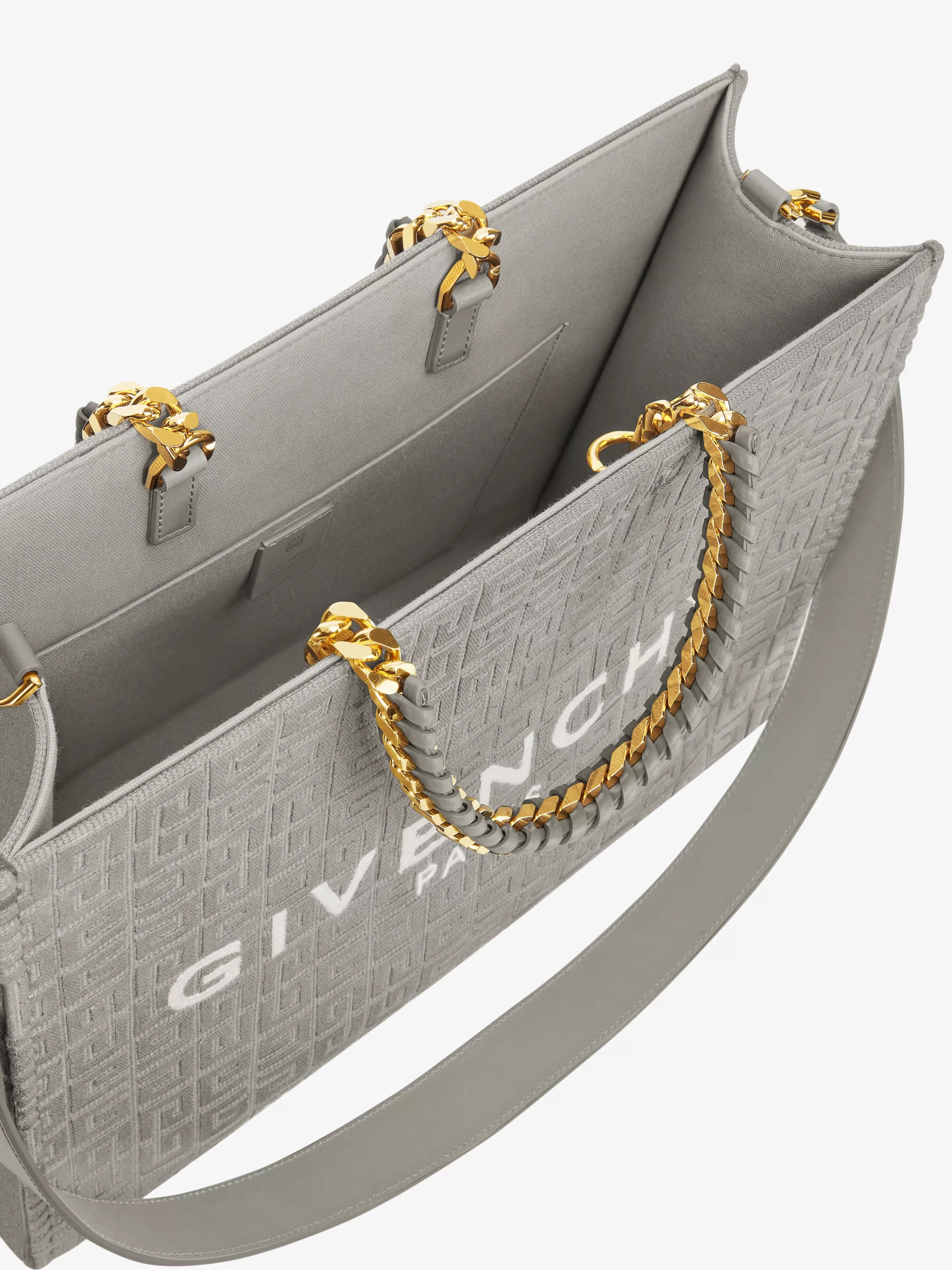 Sale/Women GIVENCHY Bags & Leather Goods | G-Tote-Medium G-Tote shopping bag in 4G embroidered canvas