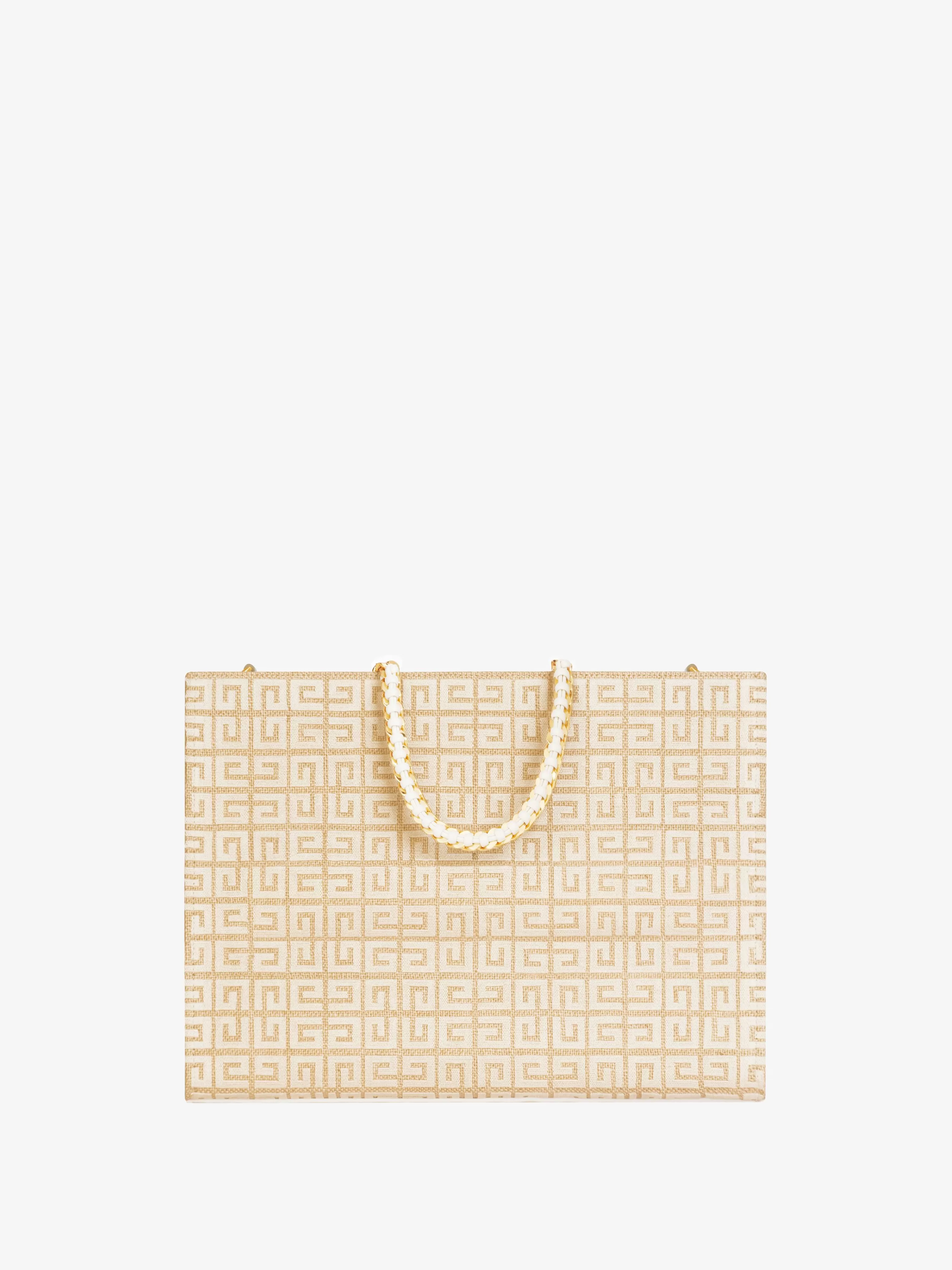 Sale/Women GIVENCHY Bags & Leather Goods | G-Tote-Medium G-Tote shopping bag in 4G jute with chain