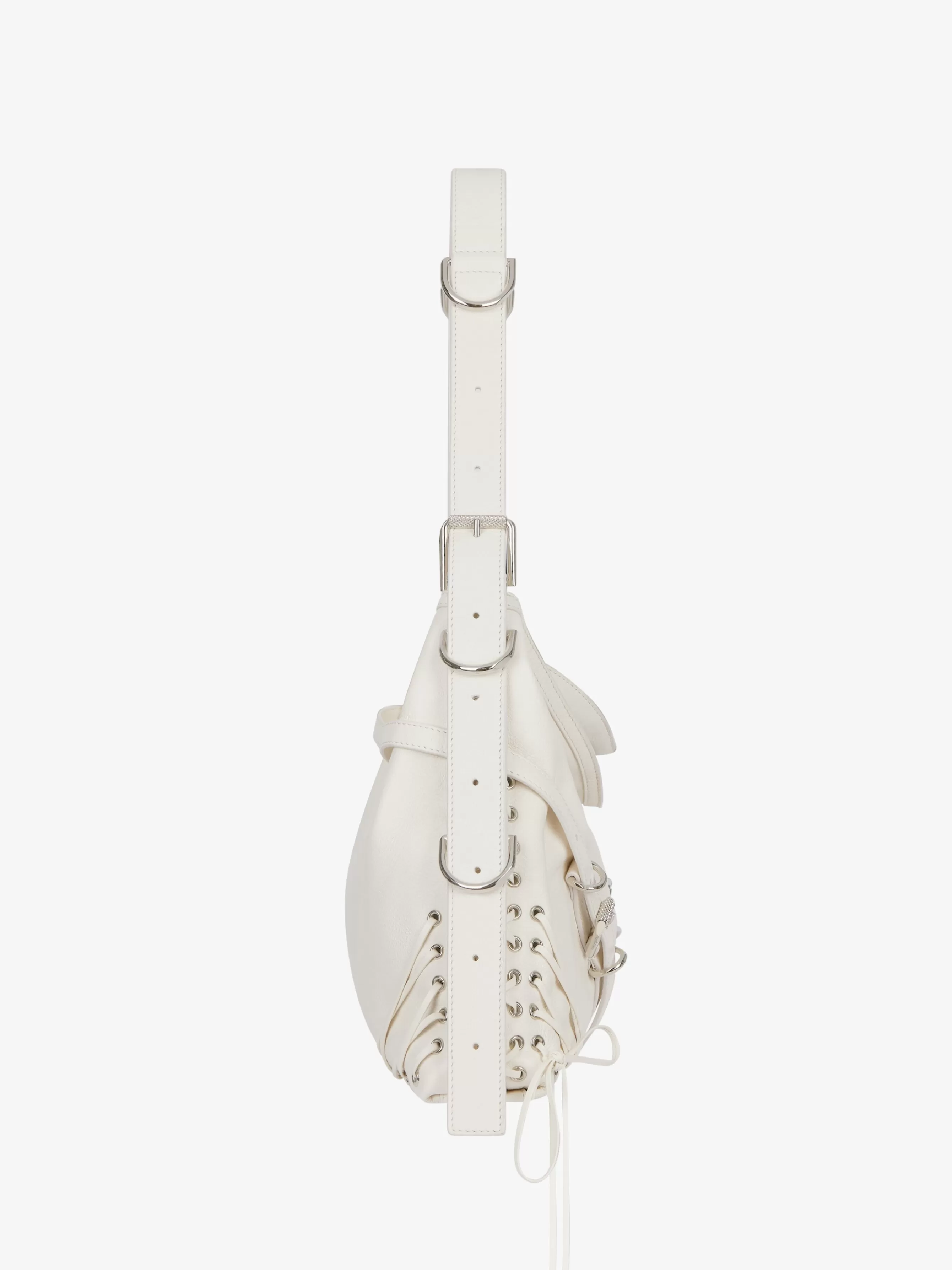 GIVENCHY Shoulder Bags-Medium Voyou bag in corset style leather