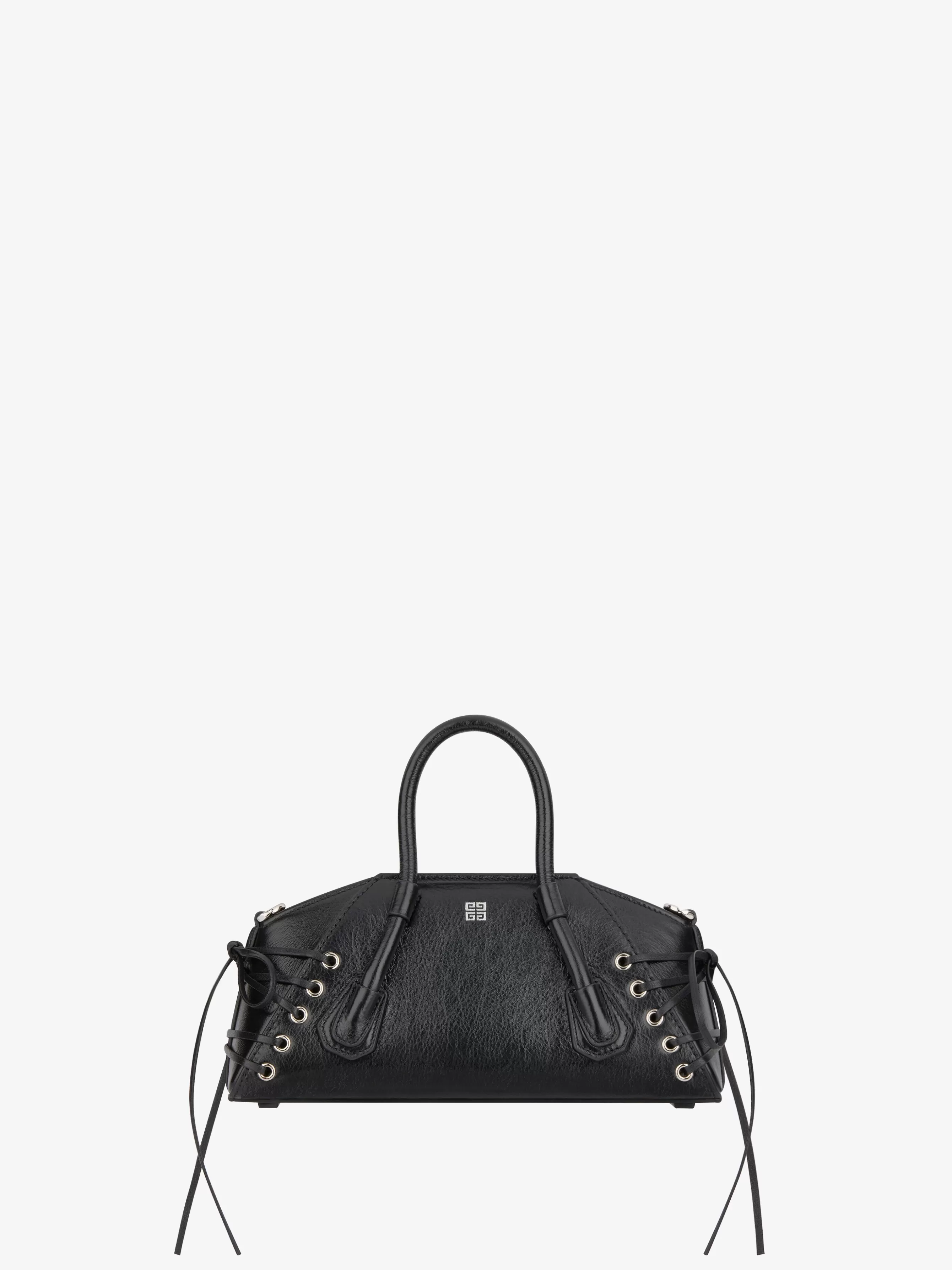 Women GIVENCHY Antigona | Mini & Micro bags-Mini Antigona Stretch bag in corset style leather