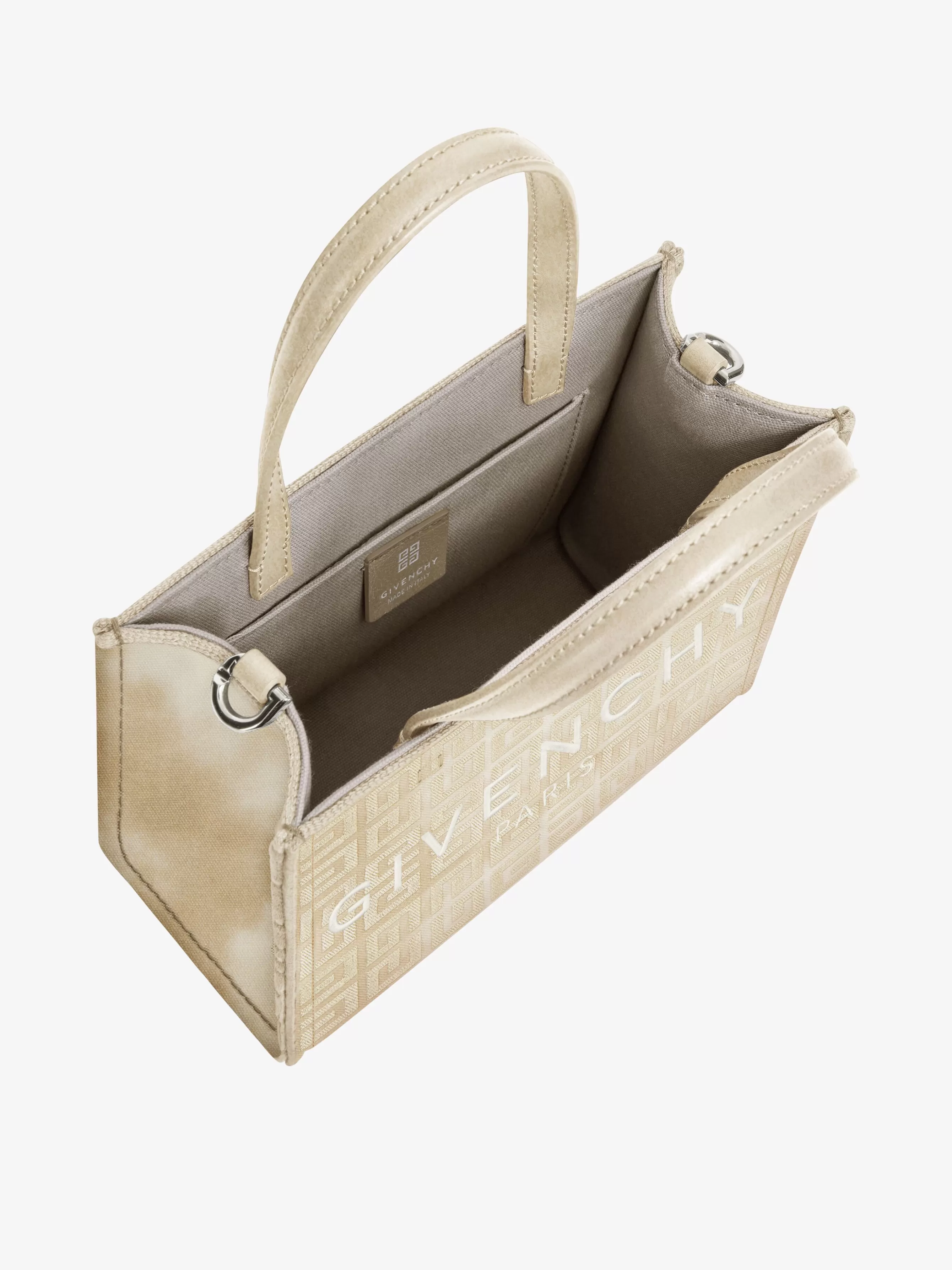 GIVENCHY Shoulder Bags-Mini G Tote shopping bag in 4G lurex embroidery