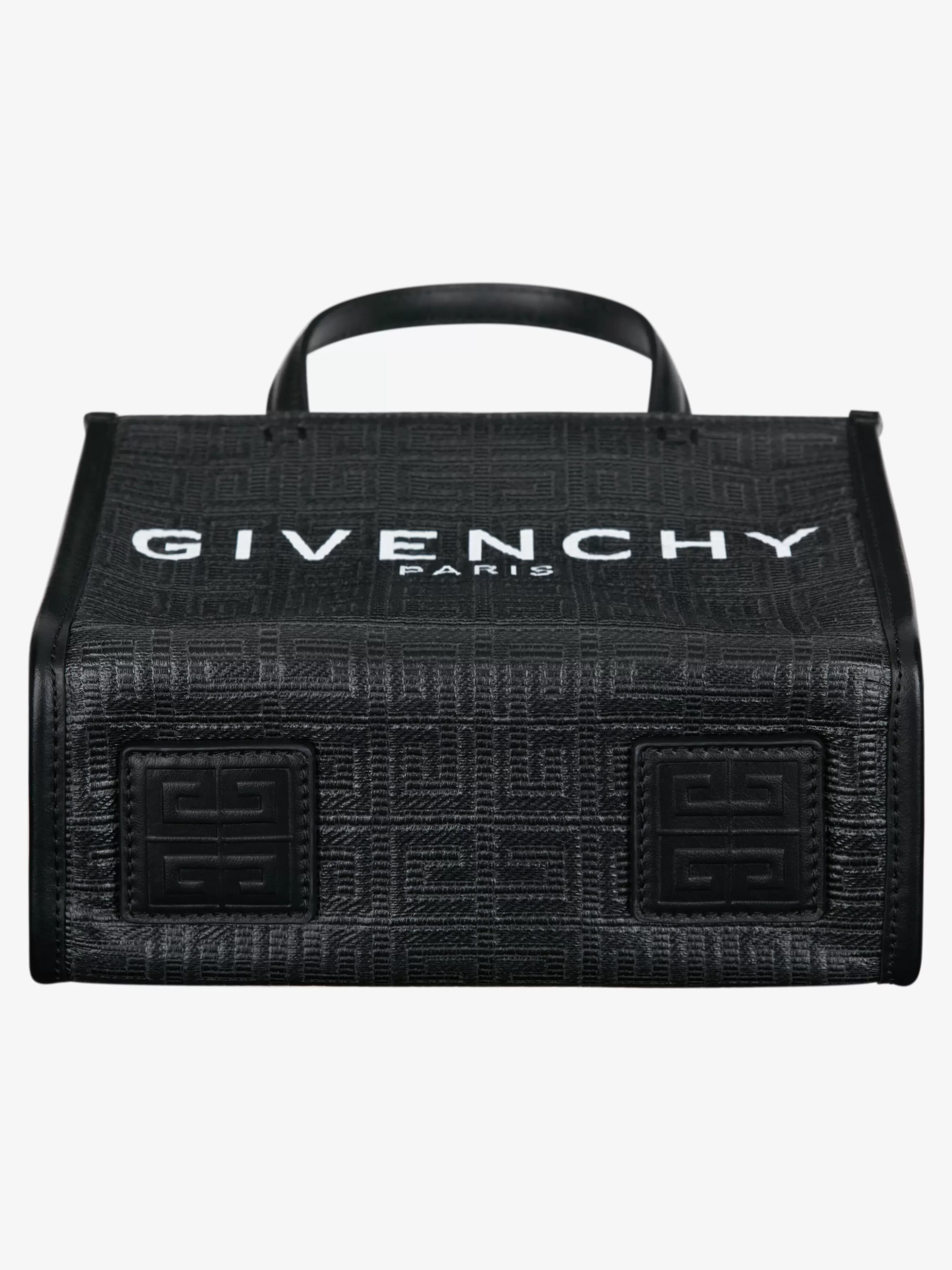 Women GIVENCHY G-Tote | Mini & Micro bags-Mini G-Tote shopping bag in 4G coated canvas