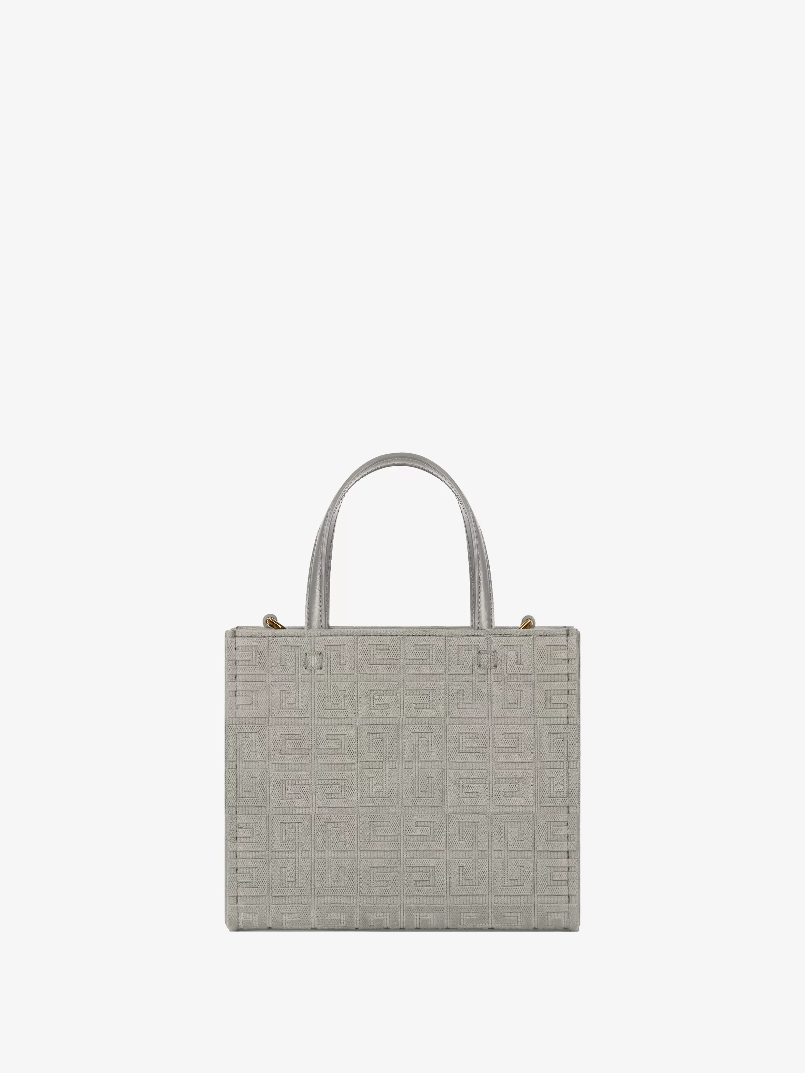 Sale/Women GIVENCHY Shoes | Dresses-Mini G-Tote shopping bag in 4G embroidered canvas