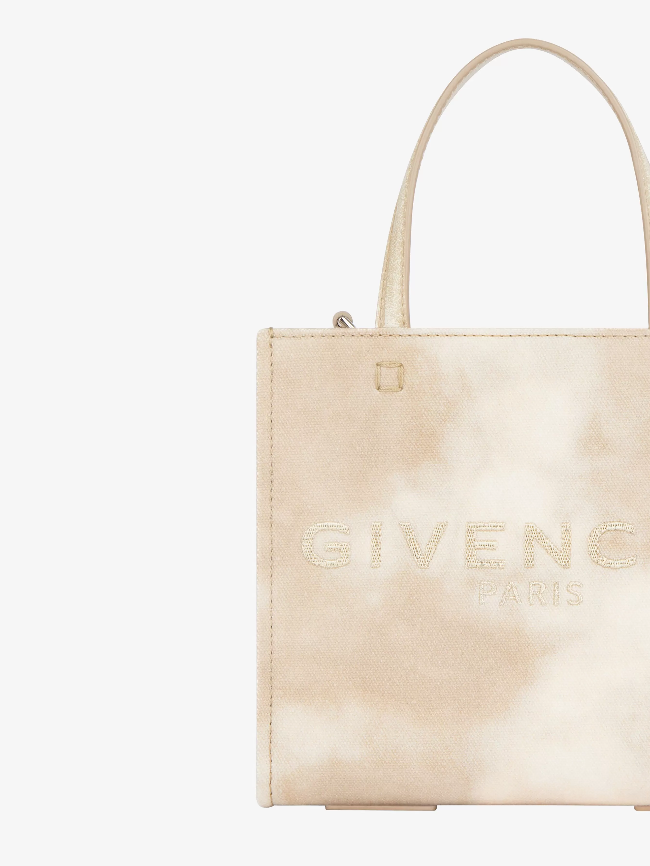 GIVENCHY Shoulder Bags-Mini G-Tote shopping bag in tie and dye canvas