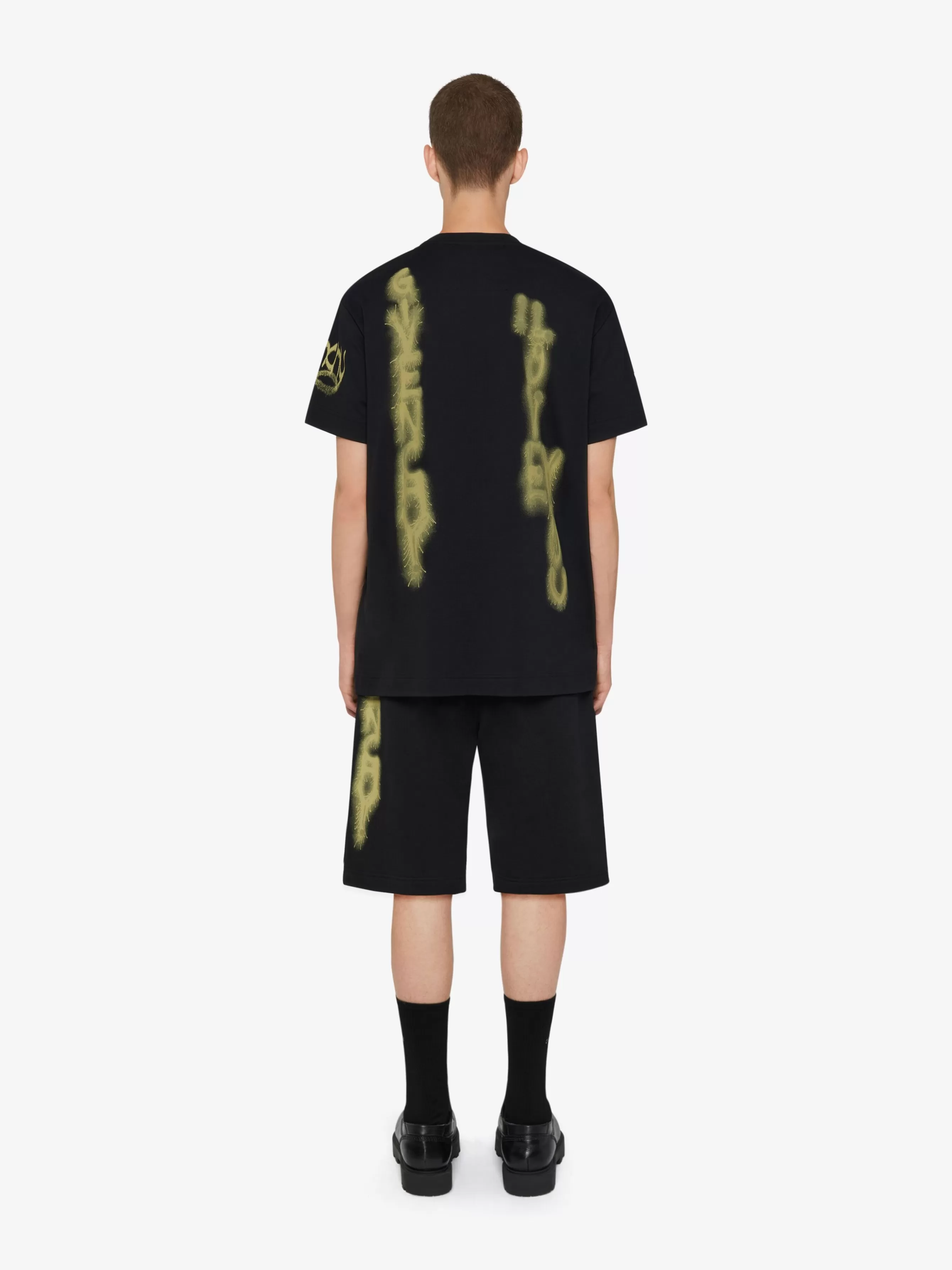 Sale GIVENCHY T-shirts & Shirts-Oversized t-shirt in cotton with Angel print