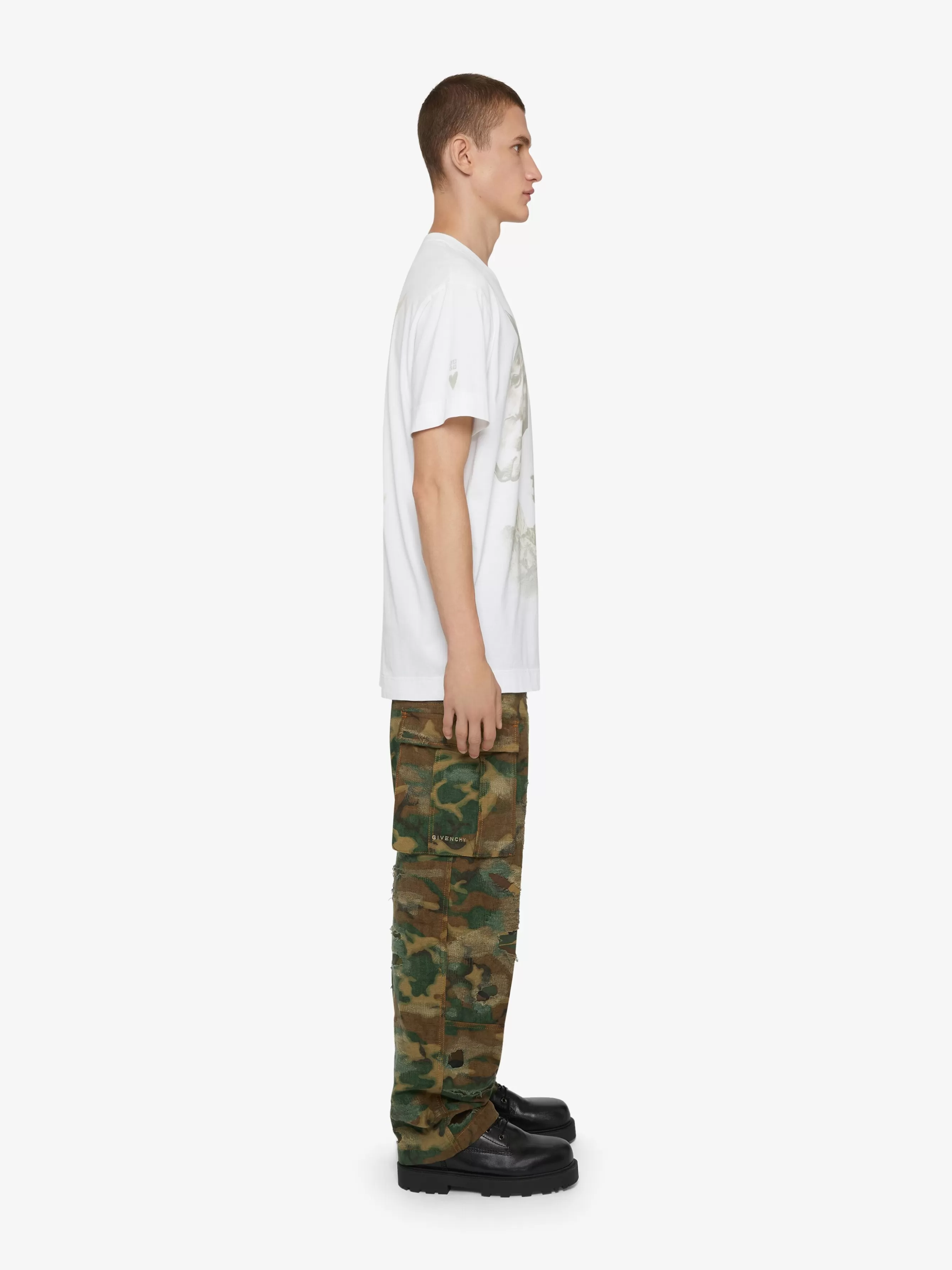 Sale GIVENCHY T-shirts & Shirts-Oversized t-shirt in cotton with Horse print