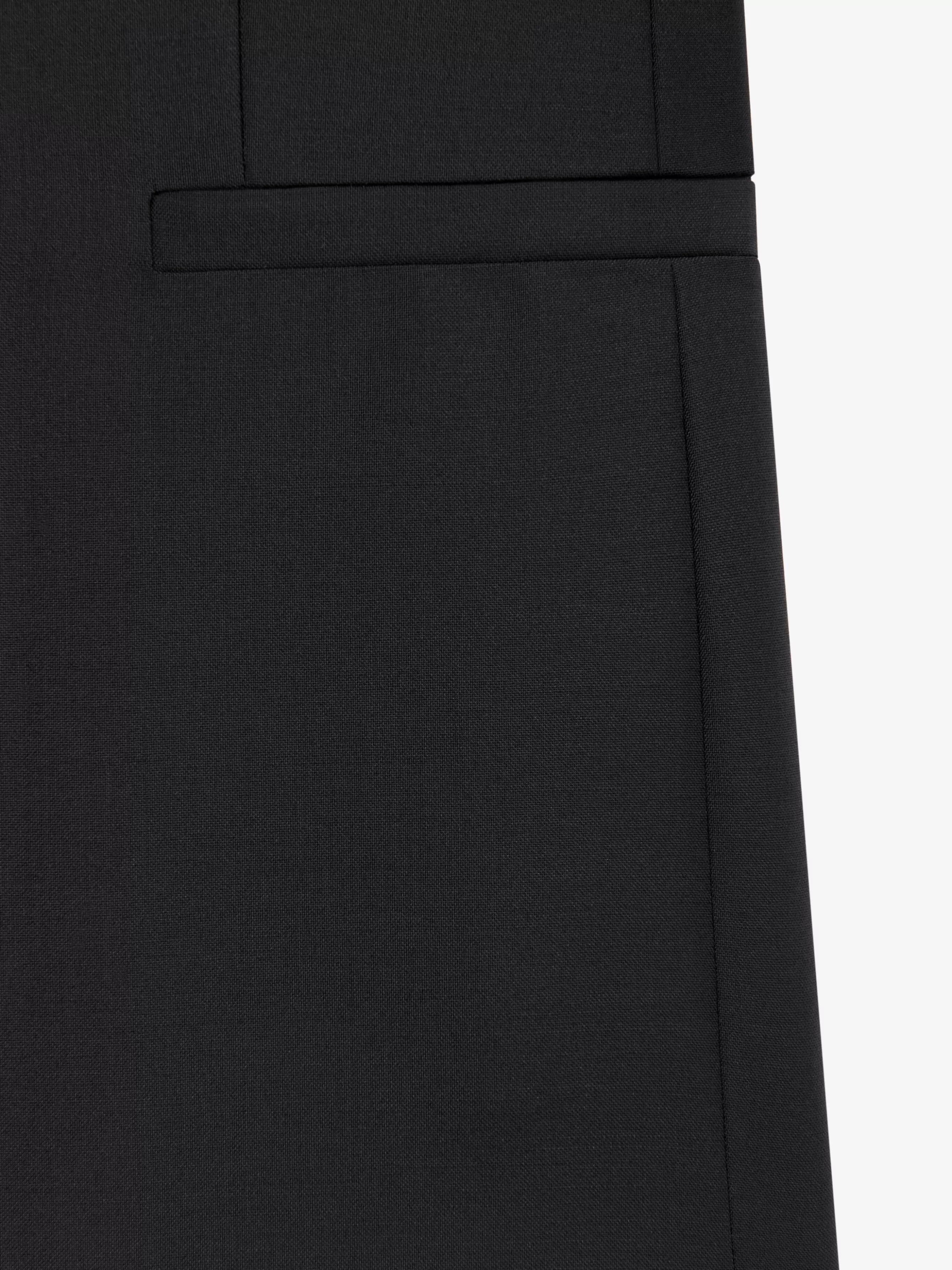GIVENCHY Jackets & Coats-Slim fit jacket in wool and mohair with satin collar