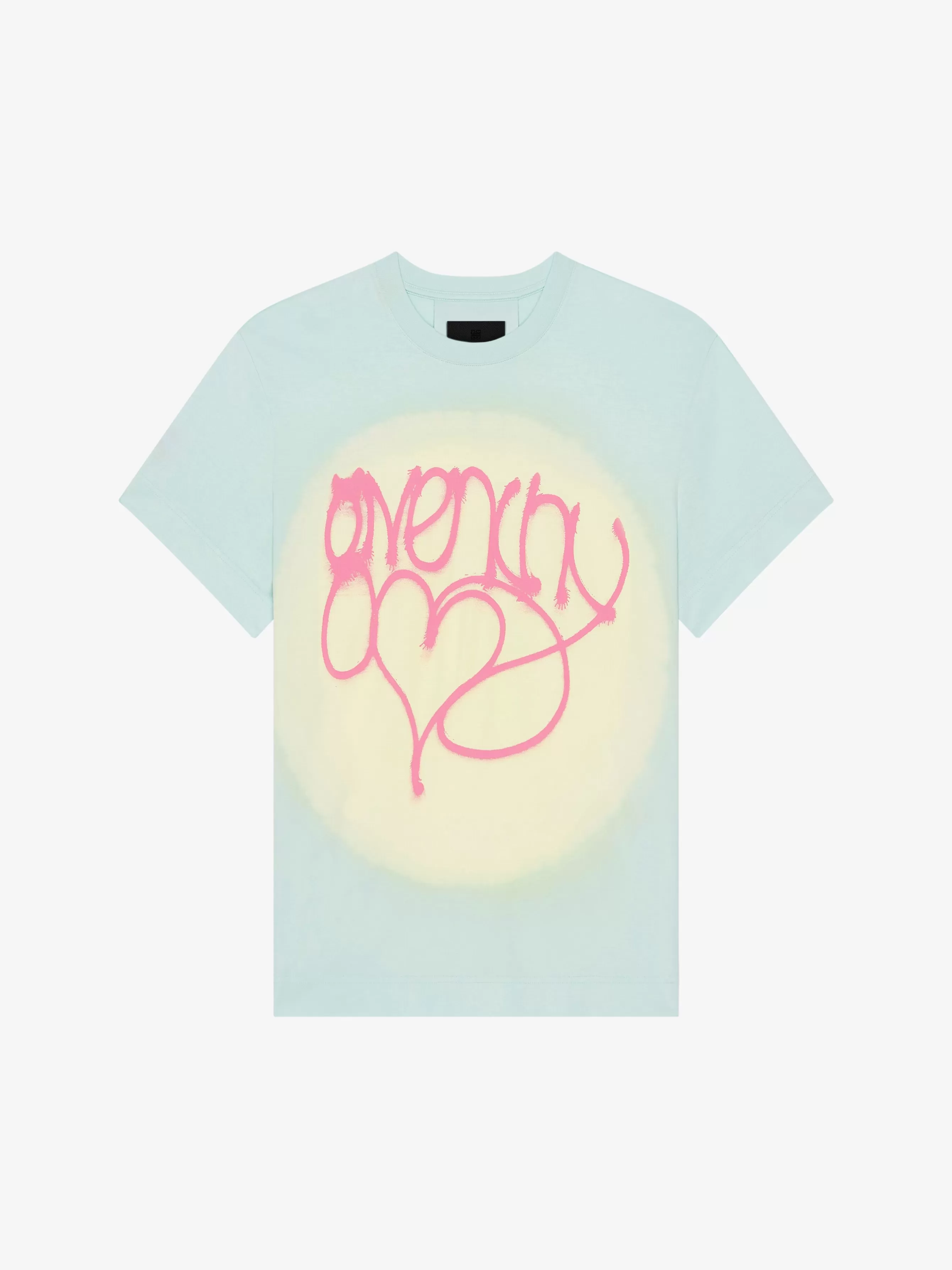 Sale GIVENCHY Tops & T-shirts-T-shirt in tie and dye cotton with Love print